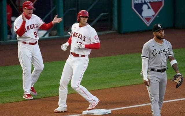 【MLB】大谷翔平、11秒で三塁到達の“激走アングル”に米注目「光の速さ」「タイヤがある」