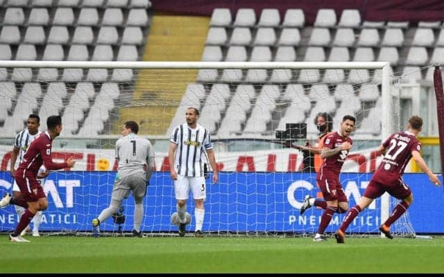 トリノ・ダービー引き分けのユベントス、CL圏外の5位へ転落《セリエA》