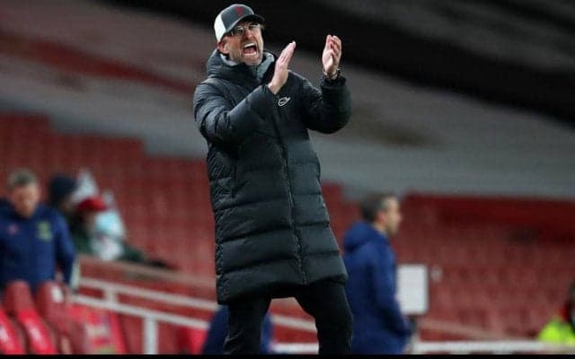 アーセナル戦のパフォーマンスを称賛するクロップ監督「今夜は明らかに良かった」