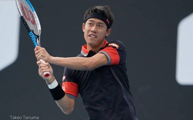 錦織圭がクレーコートでの練習風景を公開