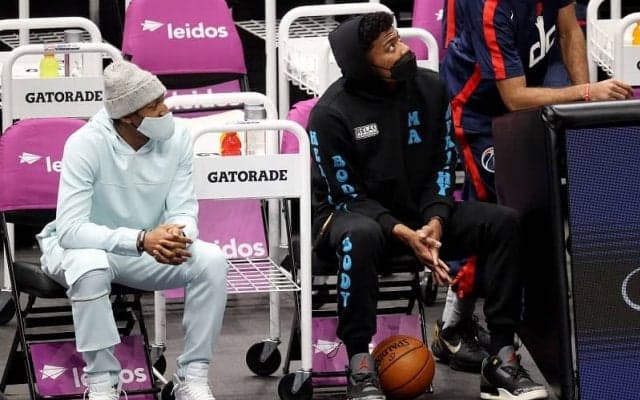 八村塁が右肩の張りのため欠場、ウィザーズはマブスに敗れて3連敗