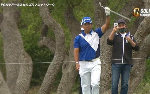 【動画】松山英樹、11番パー4で残り133ヤードから直接カップに入れイーグル！
