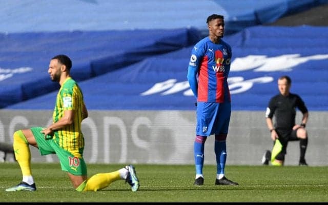 C・パレス指揮官、“ヒザつきポーズ”拒否のザハを支持 「彼は勇気をもって発言した」