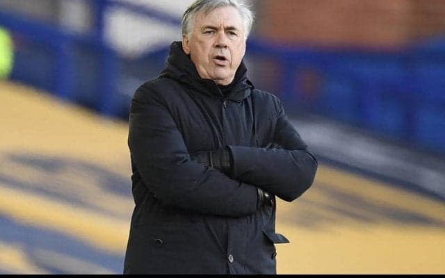 リーグ戦3試合未勝利のエバートン、アンチェロッティ監督も「今日はもっとうまくできたはず」と嘆く