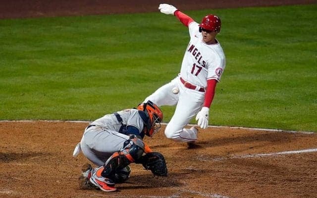 【MLB】大谷翔平、代打死球で敵軍投手を睨む　大逆転勝ちに指揮官は自信「私たちは諦めない」