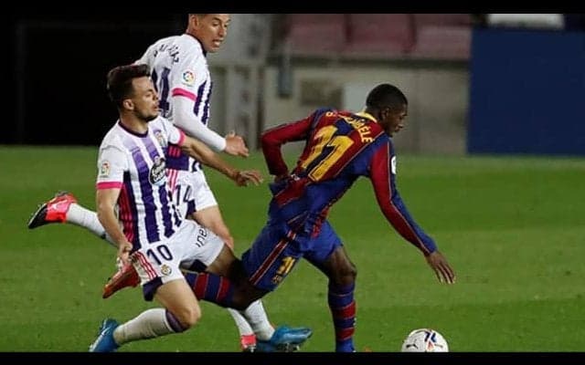 「非常に優秀」「フィジカル面で大きく向上」クーマンが絶好調デンベレを賞賛