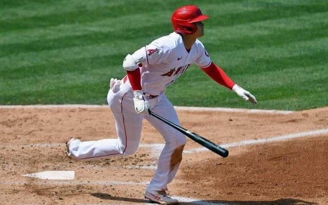 【MLB】大谷翔平、投手内野安打＆左前打で今季初マルチ　2試合ぶりスタメンで二盗も