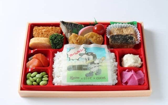 ロッテ公式戦にマーくんの好物入りオリジナル弁当が登場！高校生が開発
