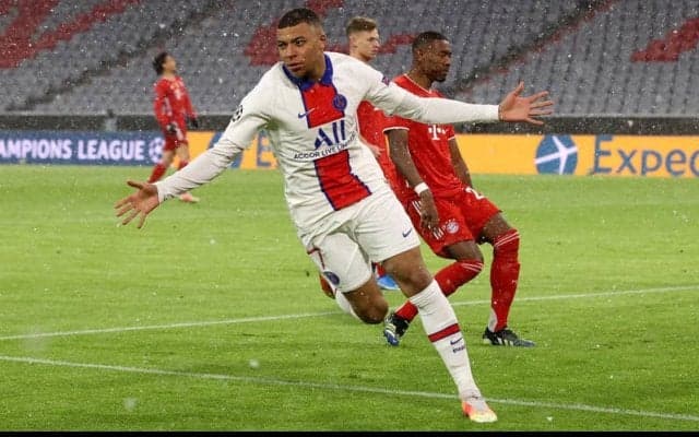 ムバッペ2発、ネイマール2アシストのPSGが敵地でバイエルンに先勝《CL》