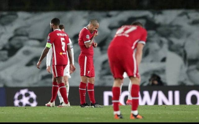 1stレグ惨敗のリバプールをOBも酷評「試合で何も作らず、緊張感やアイデアも皆無だった」