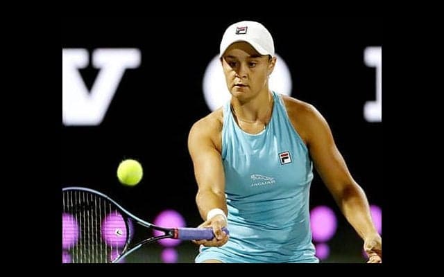  世界1位バーティ 苦戦も8強 