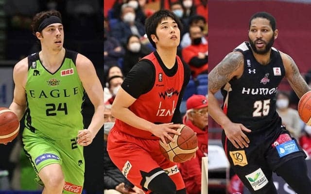 メイヨ、岡田、ニュービルがノミネート…Bリーグ3月度月間MVPは誰の手に？