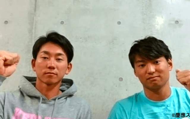 【野球】春季リーグ戦開幕前取材⑤　福井章吾選手 × 森田晃介選手 〜優勝へ闘志を燃やす黄金バッテリー 〜