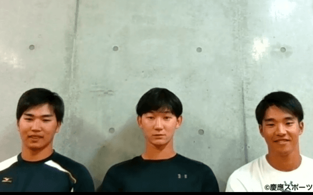 【野球】春季リーグ戦開幕前取材④　正木智也選手 × 下山悠介選手 × 廣瀬隆太選手 〜打線の鍵を握る塾高の系譜〜