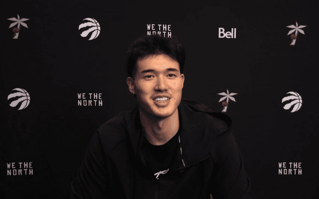 渡邊雄太（ラプターズ）ブルズ戦で3Pショット1本を含む7得点 - インタビューあり