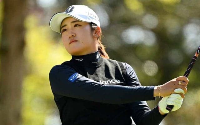 1日28ホールの稲見萌寧「クタクタ」　暫定首位浮上も「放心状態になるような疲労」