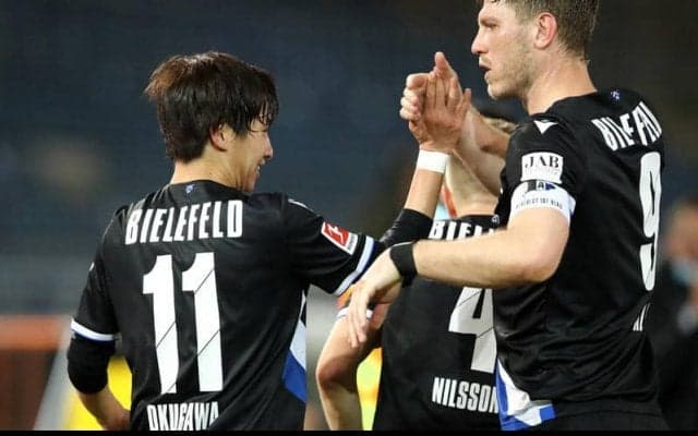 「このゴールは本当に嬉しい」オウンゴール誘発の奥川雅也が勝利を喜ぶ