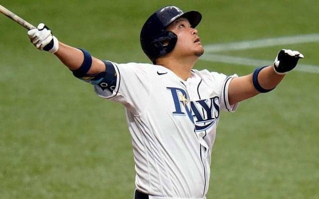 【MLB】筒香嘉智、4試合連続安打も4三振で打率.192　レイズは完封リレーで勝率5割復帰