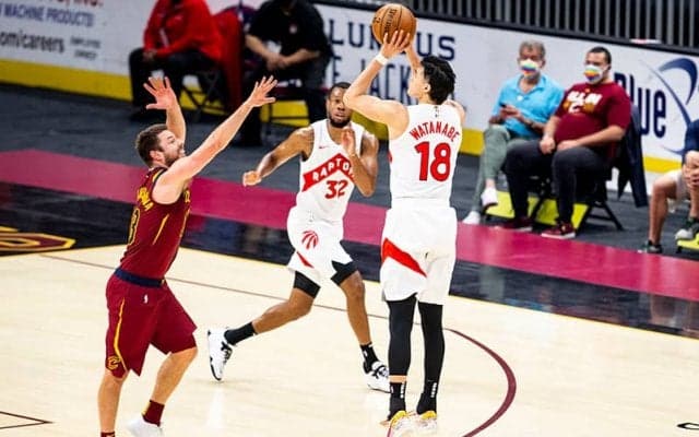 ラプターズが連敗を2でストップ…渡邊雄太は自己最多の14得点をマーク