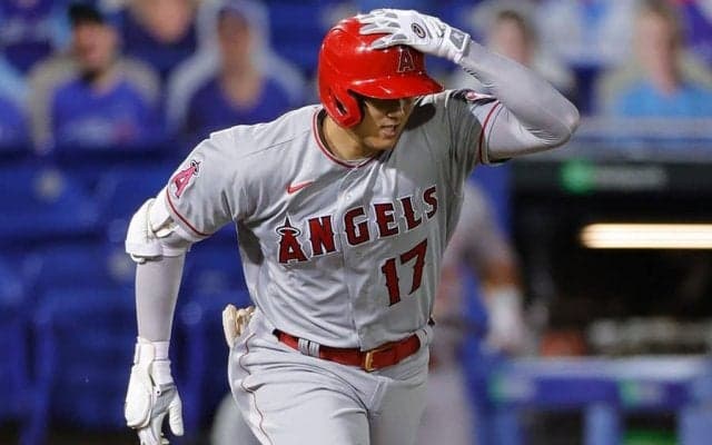 【MLB】「異次元」「飛んでいる」大谷翔平の快足ぶりが分かる“三塁打映像”をファン絶賛