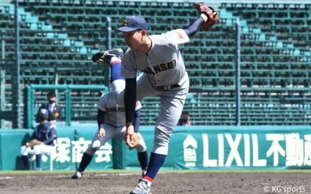 【硬式野球部】投打かみ合い７年ぶりに関関戦で勝ち点獲得