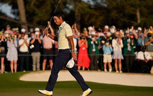 松山英樹、マスターズ初V　「朝からずっと緊張していた。最後まで緊張しっぱなし」