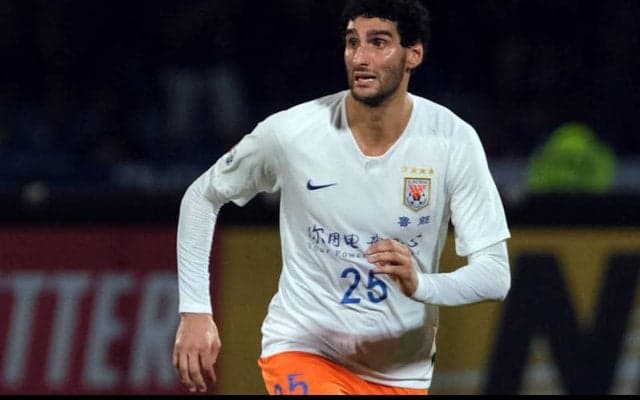 中国でプレーするフェライニが欧州復帰？ 恩師が率いるプレミアクラブ行きか？