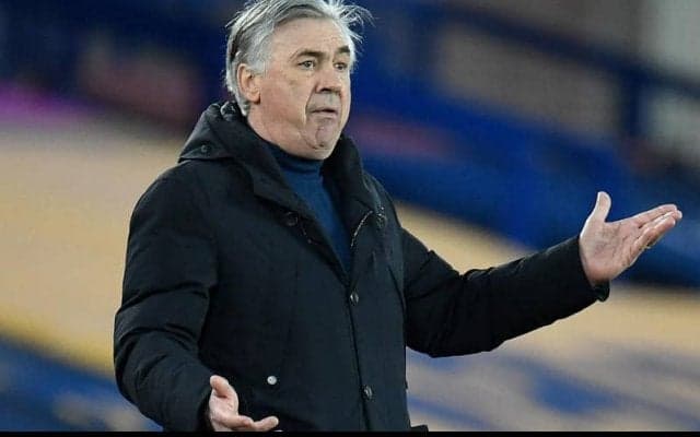 負傷者続出で失速のエバートン、アンチェロッティ監督は前向きな姿勢崩さず「重要な試合はまだ残っている」