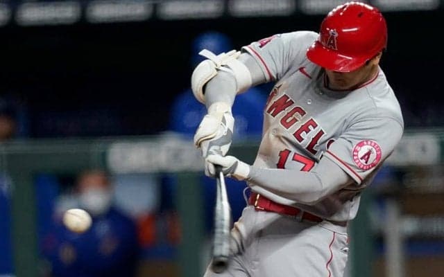 【MLB】大谷翔平、自己最速192キロ“弾丸”2点二塁打　技あり左前打と合わせ今季4度目マルチ