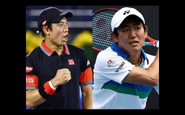 錦織は39位、西岡は60位に