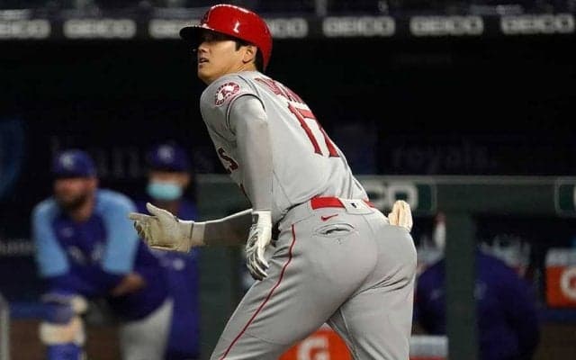 【MLB】大谷翔平の192キロ弾丸二塁打にファン唖然　「力強いにも程がある」「とんでもない裏技」