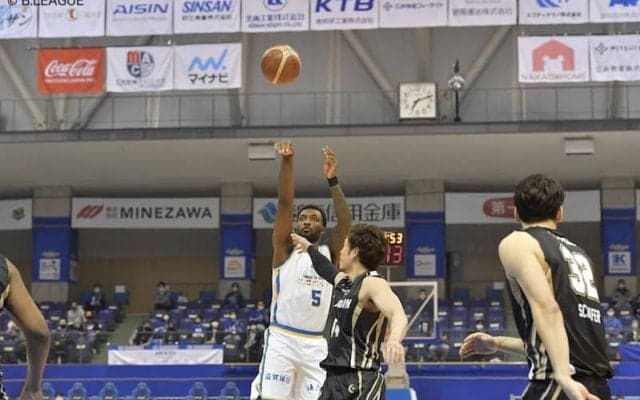 ハミルトンの活躍で滋賀が敵地で白星…3週間ぶりの試合となった三河は惜敗