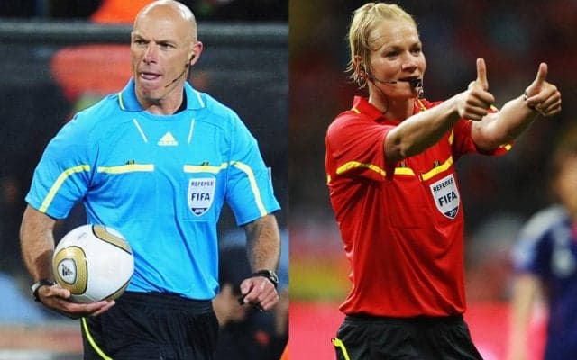 共にW杯決勝で笛を吹いた有名主審カップルが6162㎞の遠距離を超えてついにゴールイン