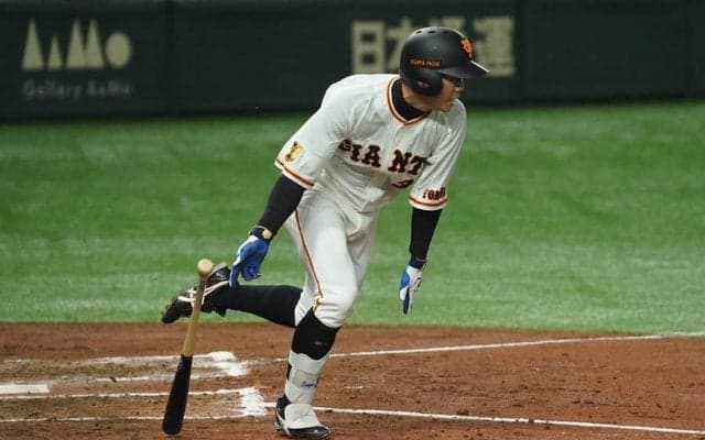 巨人松原が1番で大暴れ！　初回先頭打者アーチ＆中前2点適時打で早くも3打点の活躍