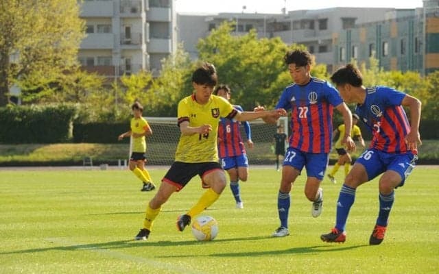 【ソッカー（男子）】堅守が光り、今季初の勝ち点を獲得 第２節 Vs順大