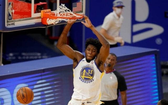 ウォリアーズのジェームズ・ワイズマンが右ひざを手術、今季残り試合は欠場へ