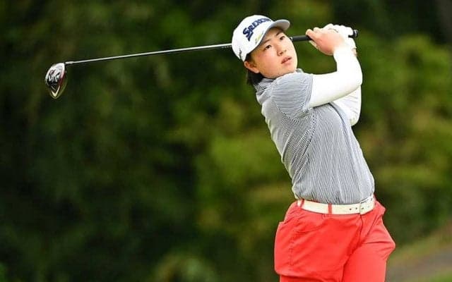 「イ・ボミさんにトイレで話を…」と感激　元賞金女王の姪・18歳竹田麗央が18位発進