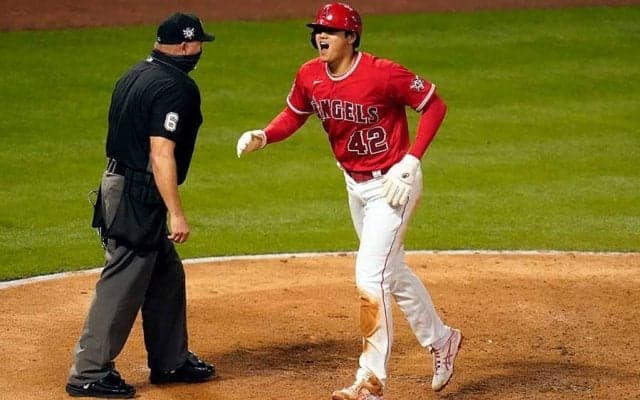 【MLB】大谷翔平、連敗止める“バット折り安打”＆激走生還　逆転呼ぶ貴重な中前打で打率.333