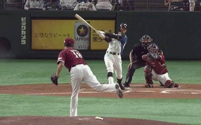 田中将大、国内復帰初登板で2イニング連続被弾　初回は中田に2ラン＆2回は石井にソロ