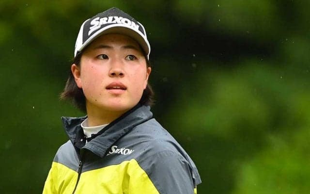 18歳アマ・竹田麗央が暫定首位浮上！　「65」の大会コースレコード「緊張しなかった」