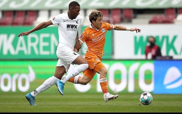 堂安＆奥川先発のビーレフェルト、4戦負けなしも低調アウグスブルクとゴールレスドロー《ブンデスリーガ》