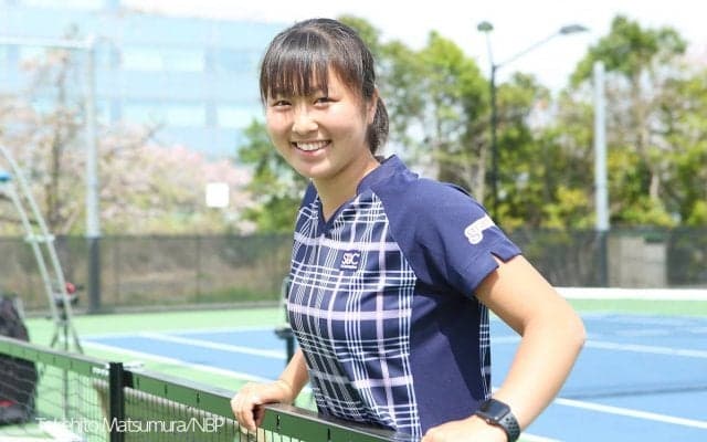 奥脇莉音選手インタビュー　ポテンシャルを秘めたサウスポー！ 尾﨑里紗プロと練習も。どうして左利きに!? プロ転向の理由とは!?【注目のジュニアテニス選手特集④】
