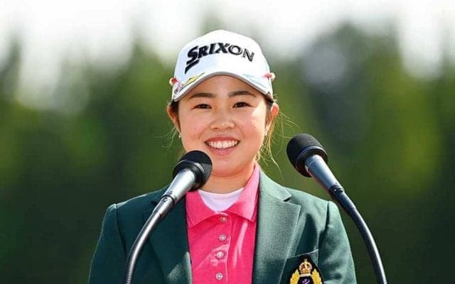19歳山下美夢有、300万円“先行投資”で初V　昨夏購入の弾道計測器「効果が出ている」