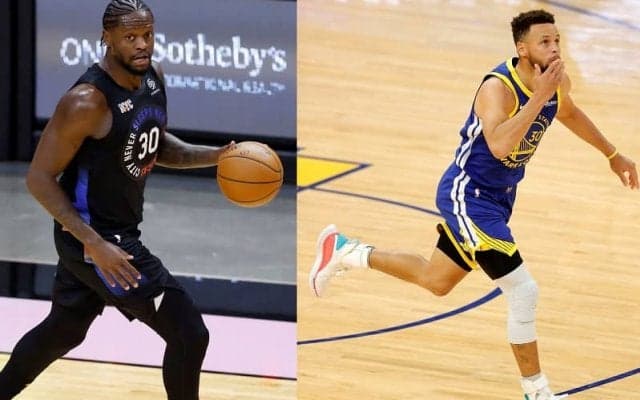 今季第17週の週間最優秀選手に選ばれたのはジュリアス・ランドルとステフィン・カリー