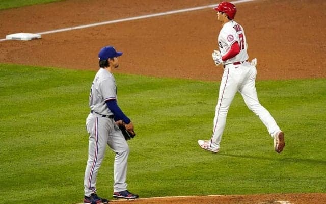 【MLB】有原航平、大谷翔平との初対決完勝　6回途中無失点で2勝目　大谷は4の0、打率.309