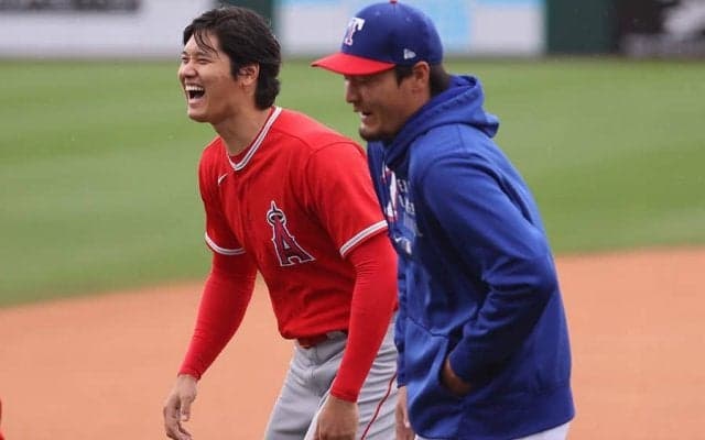 【MLB】大谷翔平＆有原航平の“同窓会”動画に米TV局注目「素晴らしい、ファンタスティック」