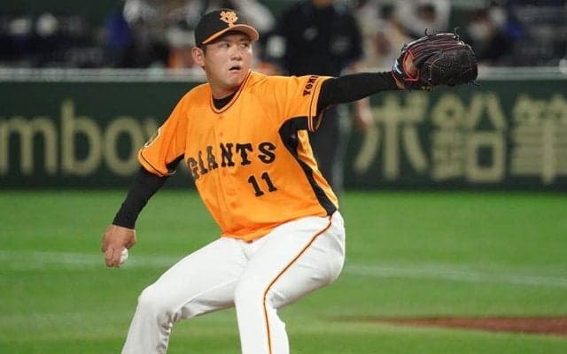 巨人ドラ1平内龍太、上々のプロデビュー！　サンズに一発浴びるも3回1安打1失点