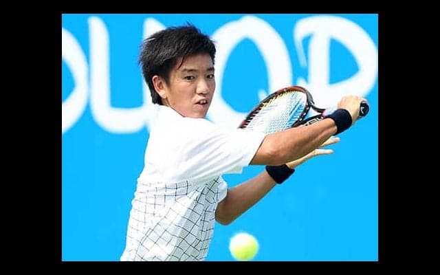 日本勢対決制し2回戦へ