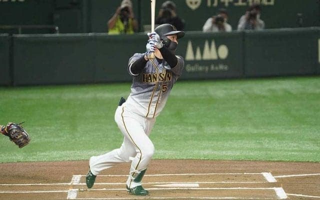 8連勝の猛虎打線が初回から爆発　近本の先頭打者弾＆マルテの6号で2点先取、東京Dは騒然