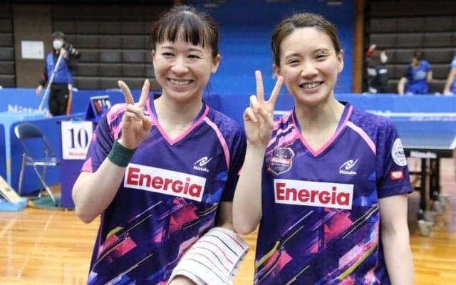 中国電力・宋恵佳/成本綾海ペア、女子ダブルス優勝＜卓球・ビッグトーナメント＞